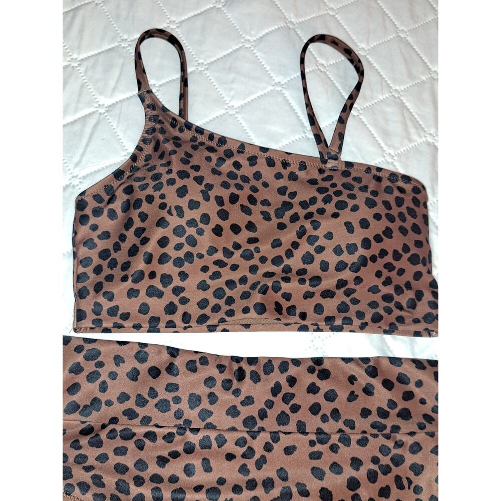 Old Navy Leopard Bikini 2 Tops and 1 Bottom M - Picture 6 of 9
